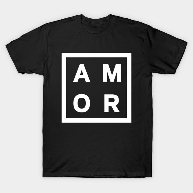 AMOR T-Shirt by Bryan Trindade